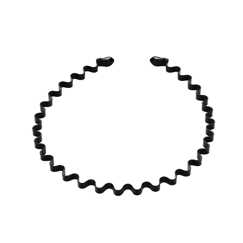 UPLUS Non-Slip Wavy Invisible Headband for Men And Women, Hair Washing Band, Hair Bun, Hair Pressing, Flyaway Hair Fixing