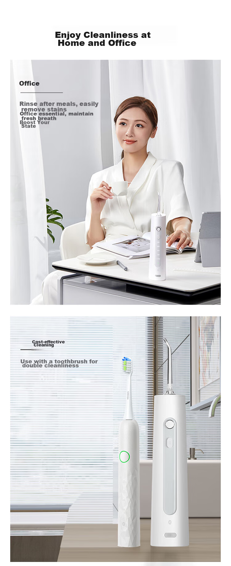 Hongmengzhixuan Liboide Smart Oral Irrigator for Adults, Water Flosser for Teeth Orthodontics, 200ML Water Tank, Birthday Gift for Boyfriend Or Girlfriend, Wedding Present 10