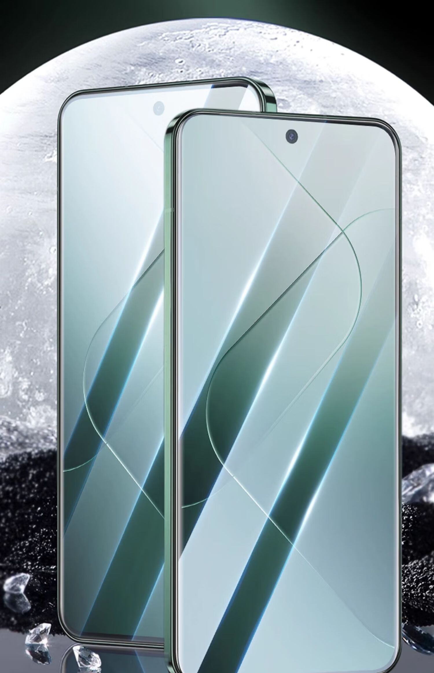 Baozou [2-Pack - Replacement Guaranteed] Tempered Glass Screen Protector for Xiaomi 10/10s, Full Coverage Curved High Definition Anti-Scratch Anti-Fingerprint Protective Film 2
