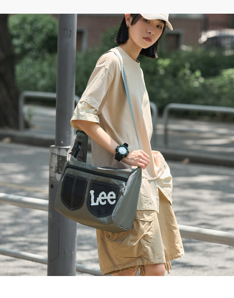 Lee Crossbody Bag, Outdoor Sports Casual Large Capacity Shoulder Bag for Women And Men, Messenger Bag, Fashionable Trendy Student Satchel 11