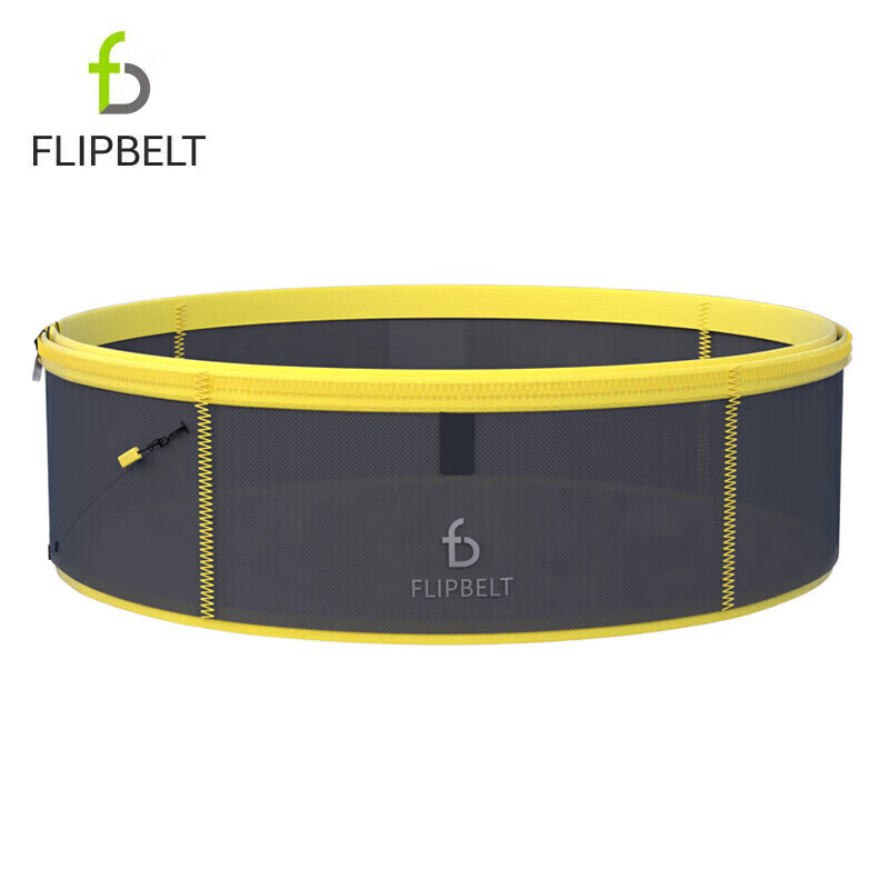 Поясная сумка Flipbelt [Легкая поясная сумка], спортивная сумка для бега, фитнеса, активного отдыха, походов, езды на велосипеде, для телефона, серая, размер M