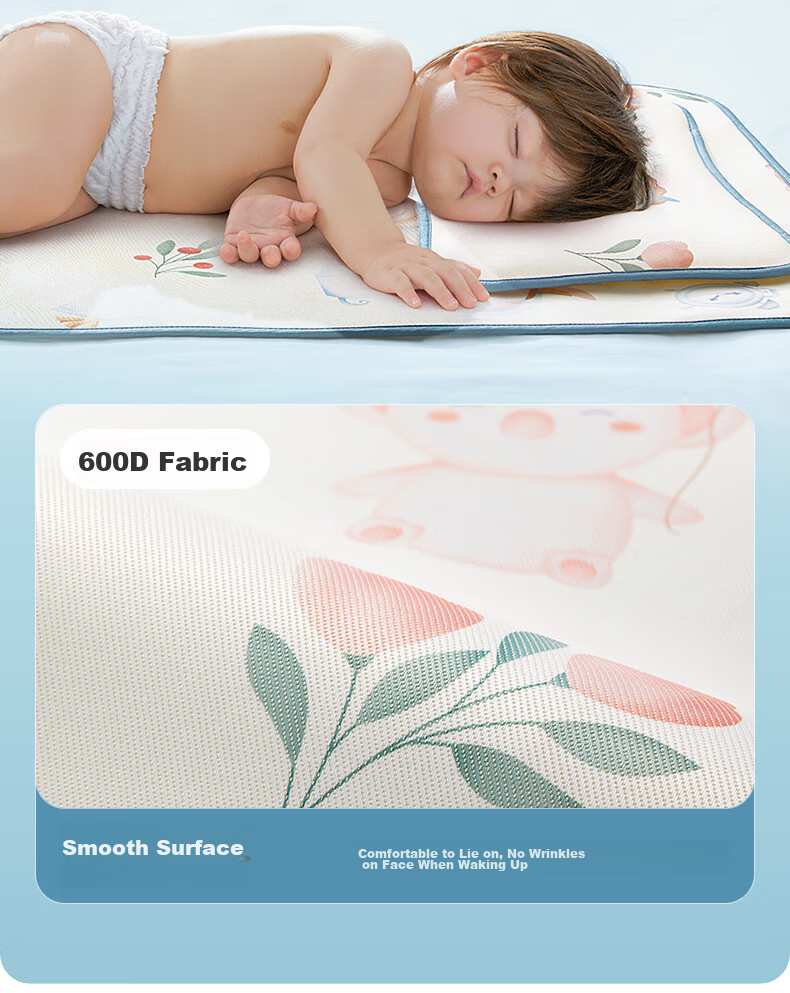 Betis Baby Breathable Ice Silk Cooling Mat Toddler Kindergarten Nap Bed Mat Forest Adventure 100*56cm 20