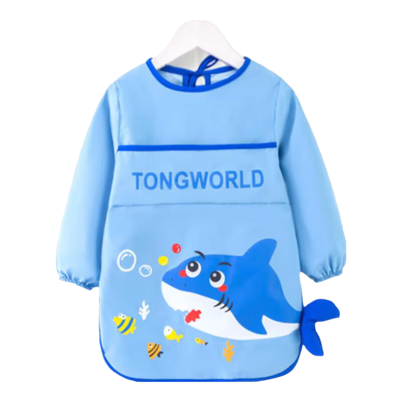 9I9 Baby Eating Cover-Up, Waterproof Long-Sleeve, Kindergarten Painting Clothes, Infant Reverse Wear, Anti-Dirt, A163