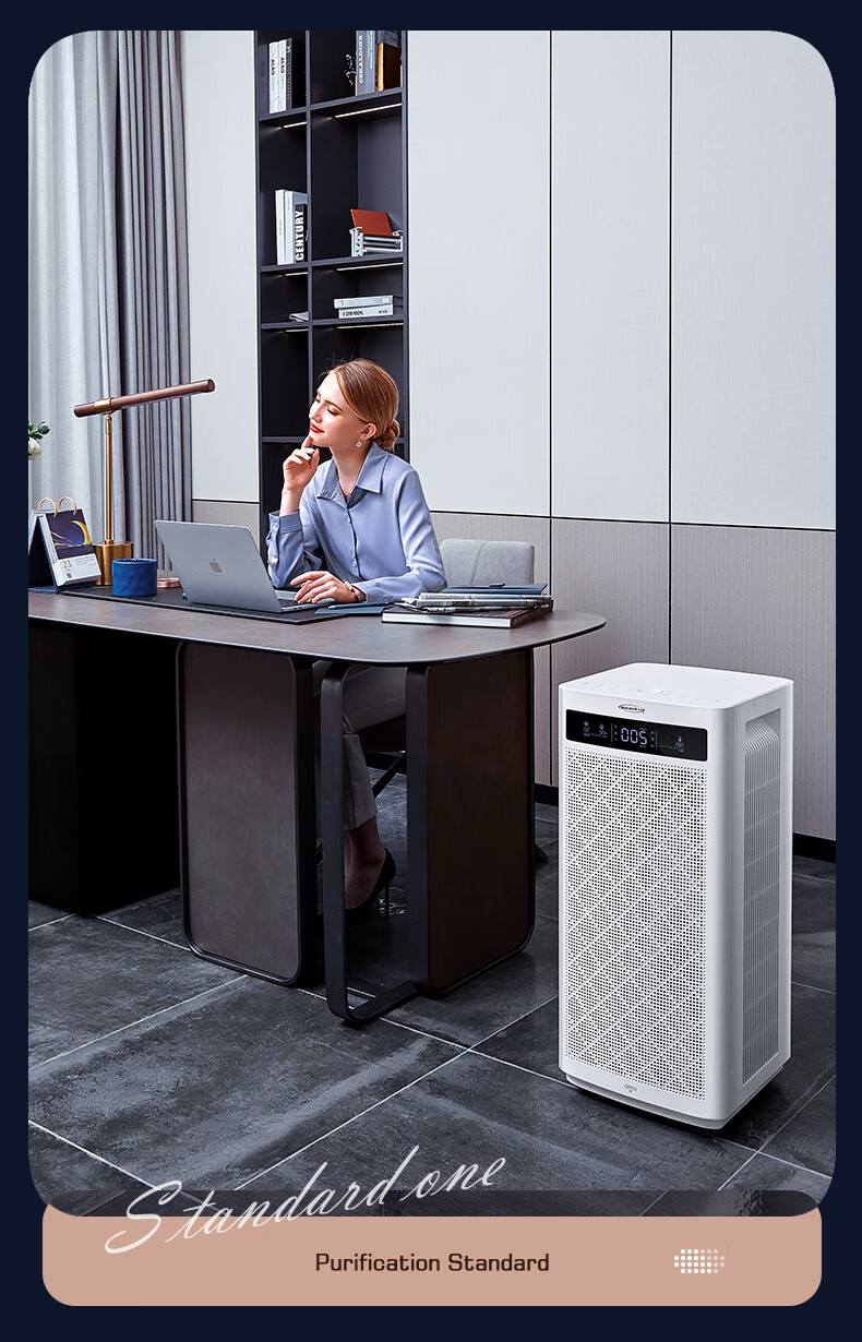 SOLEUSAIR Air Purifier Removes Formaldehyde, Bacteria, Flu Virus, Pet Hair, Odors, Allergens, Disinfects And Purifies A10 with Adsorption for Polle 4