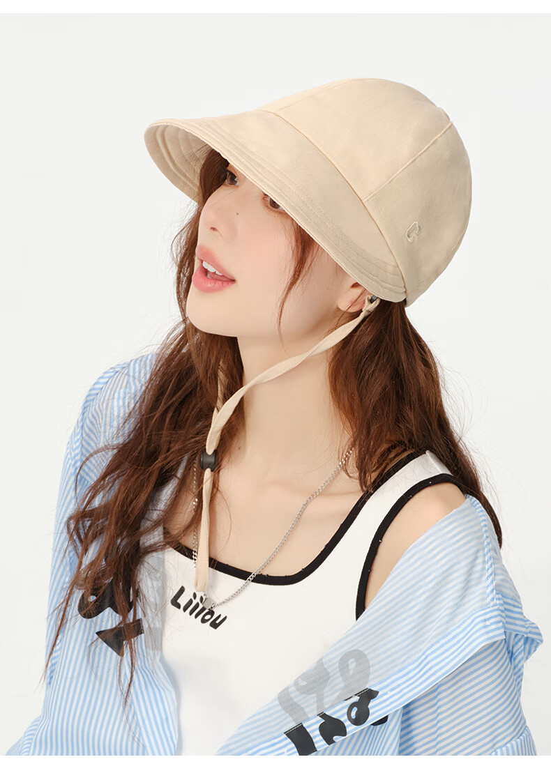 CACUSS Women's Sun Hat, Breathable Wide Brim Ice Silk UV Protection Outdoor Cycling Visor Cap 31