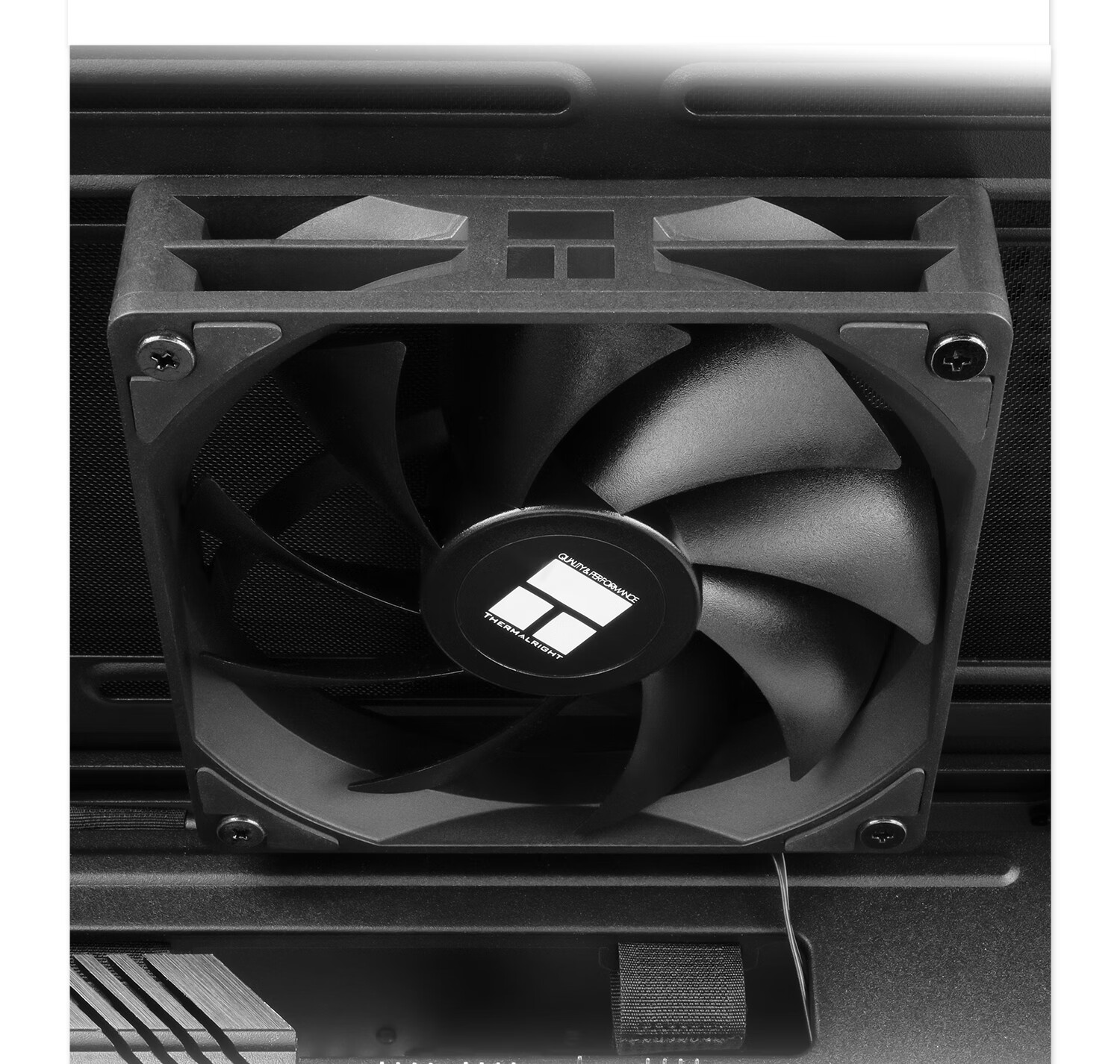 Thermalright TL-C12CW White 28MM Balanced Performance ARGB Light Fan with RGB Sync Support, 4PIN PWM, 1550 RPM 11