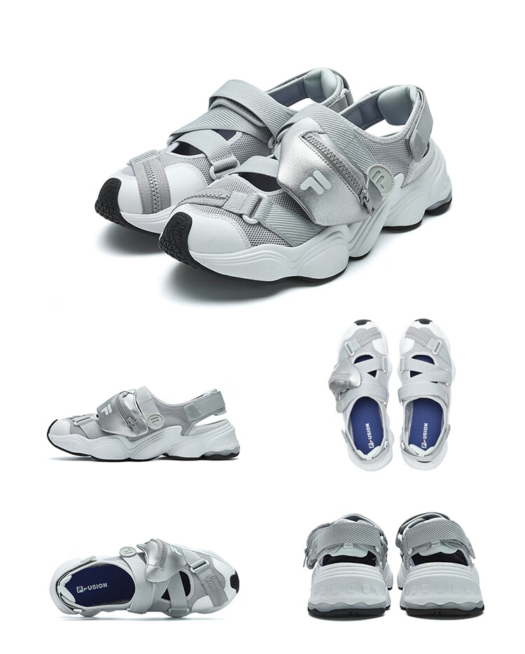 FILA FUSION FILA Trendy Men's Sports Sandals Casual Athletic Monster Shoes 8