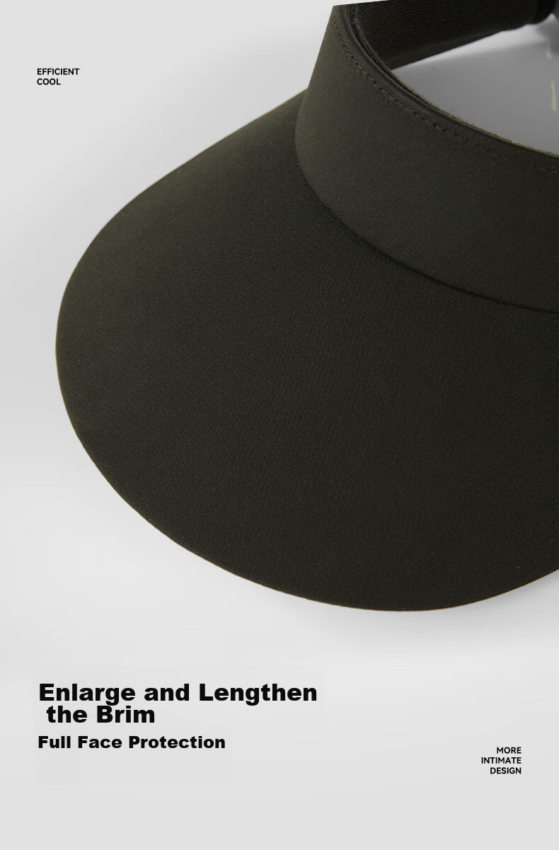 Jeep Sun Protection Hat for Men And Women, Outdoor Sun Visor Cap, Wide Brim Breathable Fishing Hat, Quick-Drying Visor Cap 11