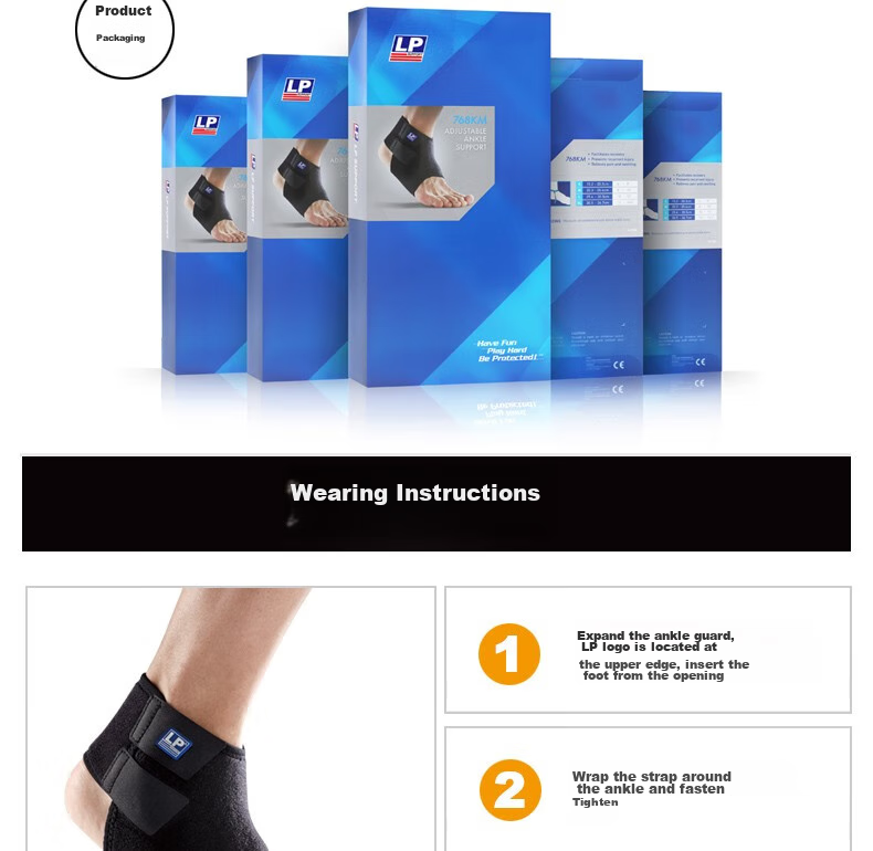 LP Ankle Brace, Anti-Sprain, Ankle Sprain Fixation Device, Fracture Support, Rehabilitation Exercise, Joint Protection Sleeve for Men And Wome 14