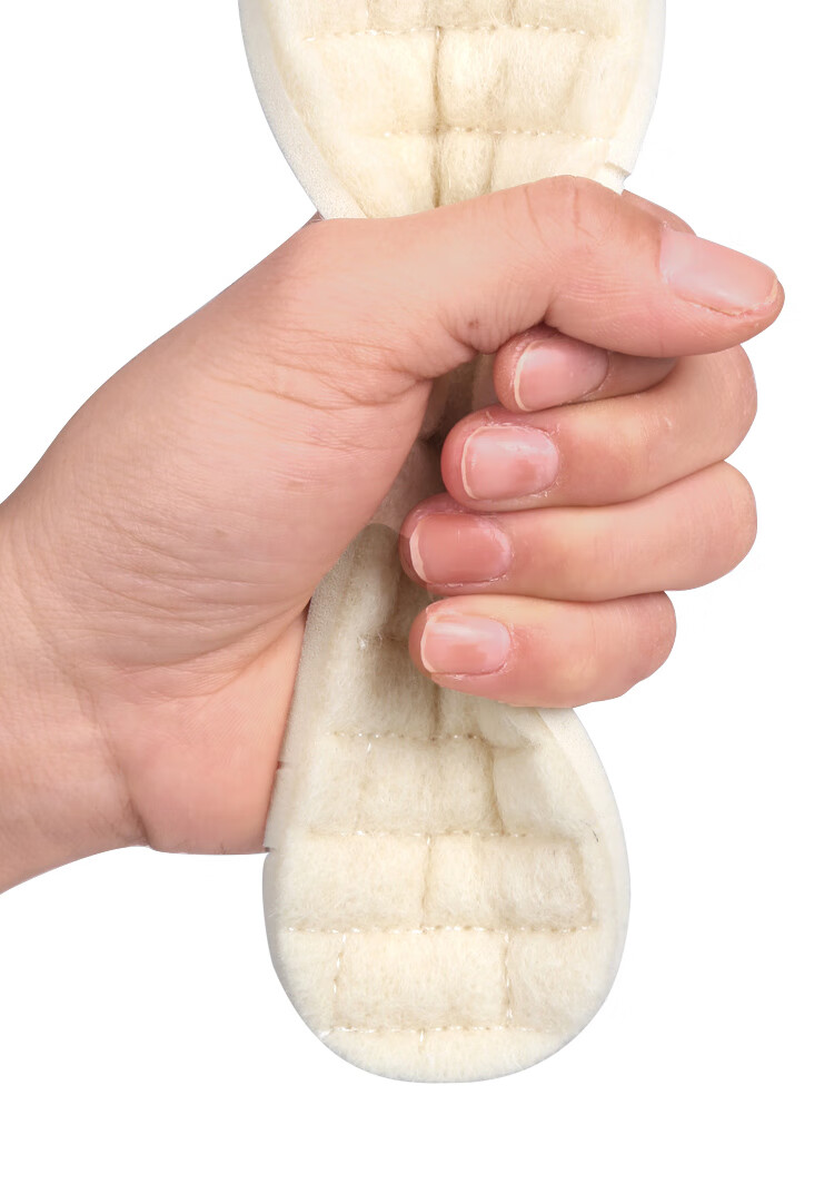 FOOTOPPO Wool Latex Children's Warm Insoles, Winter Cold-Proof Thickened Wool Shoe Insoles, Autumn And Winter Fleece-Lined Soft-Bottom Wool Shoe Insoles for Winter 14