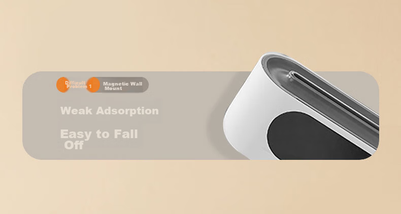 Ecoco Kitchen Timer, Mechanical Cooking Timer Reminder, Time Management Alarm Clock, Magnetic Timer, Cream Color 3