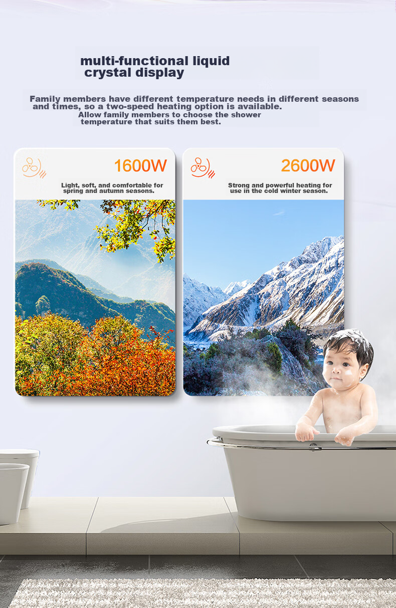 Haier Wind And Heat Bathroom Heater, High-Power Dual-Motor Piano Key Switch, Multifunctional Bathroom Heater Light, Bathroom Warm Air Machine M4X 4