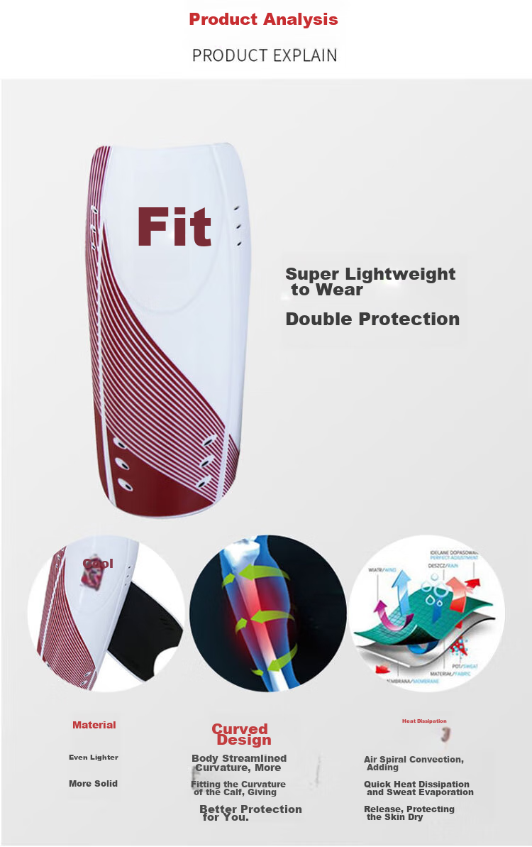 AQ Shin Guard Soccer Equipment Training Sports Protective Gear, Gold Color, Two Pieces, S60601M140-160cm 8