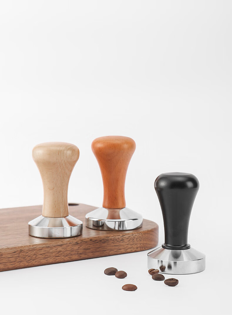 YIJUKE (YIJUKE) [51mm] Wooden Handle Coffee Tamper, Coffee Grinding Tool, Coffee Accessory, Coffee Machine Handle Tamper 13