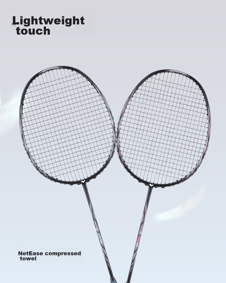 Yodiman Ultra-Light 5U Badminton Racket Single Pack 850 (Pre-Strung, 26 Lbs, 2 Shuttlecocks Included) 7