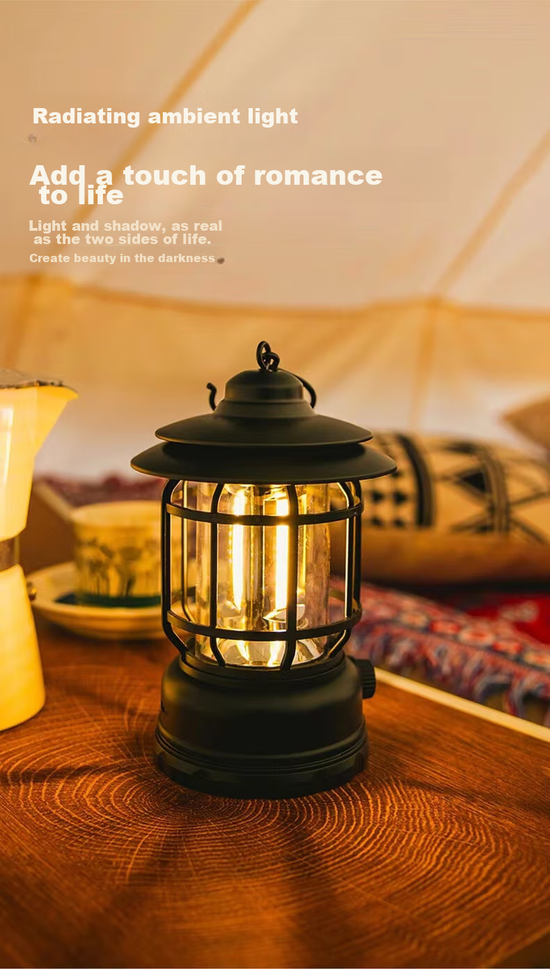 Tanlu Feng Outdoor Camping USB Fan High Power Car Hanging Rechargeable Long Battery Life Tent Light Night Fishing Illumination 4
