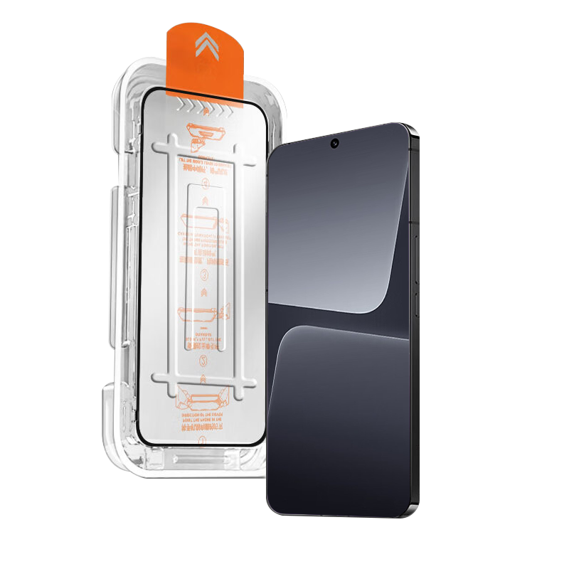 Baozou [No Dust Warehouse 2 Pieces - Replacement Guaranteed] Tempered Glass Screen Protector for Xiaomi 13, Full Coverage HD Glass Protective Film for Xiaomi 13 Smartphone