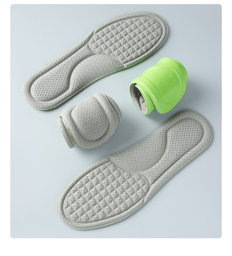 FOOTOPPO Nano Odor-Resistant Insoles for Men, Sweat-Absorbing, Breathable, Anti-Bacterial, Ultra-Soft Sports Insoles for Women and Men 21