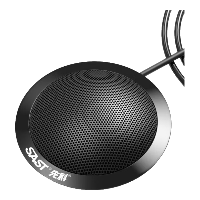 SAST OK-81A Omnidirectional Microphone for Computer, Conference Recording, Laptop Gaming, Voice Recording, Desktop Mic for Exams, Online Classes, Video Calls, Wired Condenser Microphone, Version 3.5