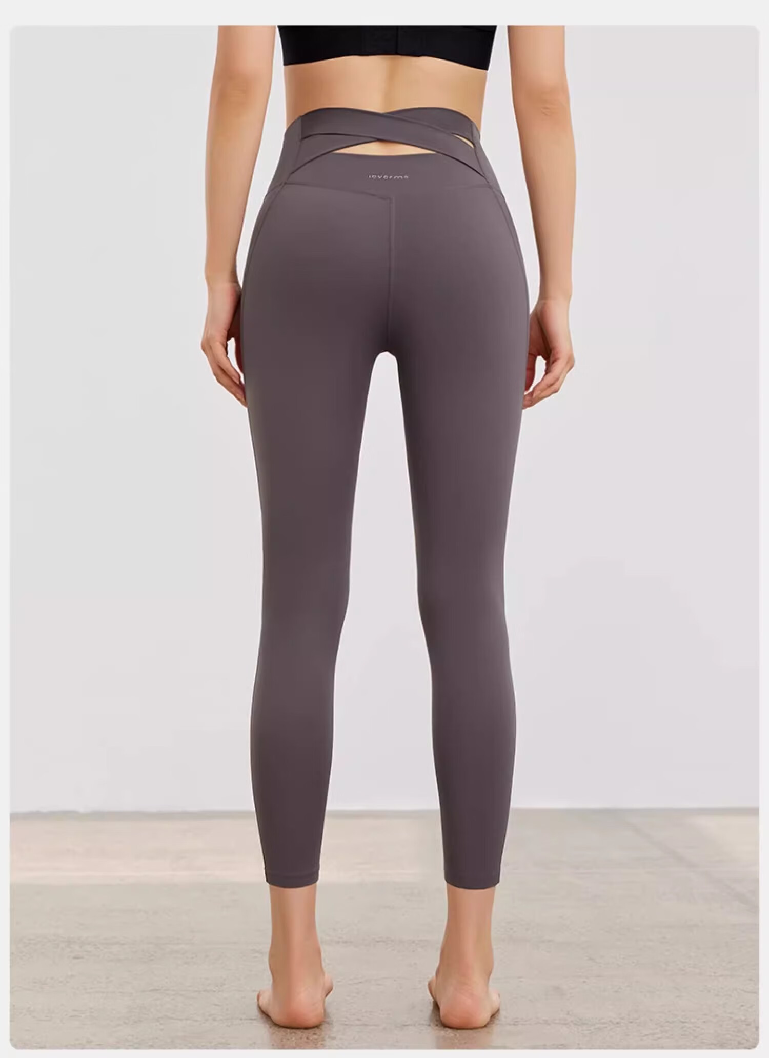 NEVER ME Yoga Pants for Women, Sports Fitness Leggings, Tight High-Waist Butt-Lifting Cycling Training Running Pants, Suitable for Outdoor Wear in Spring And Summer 20