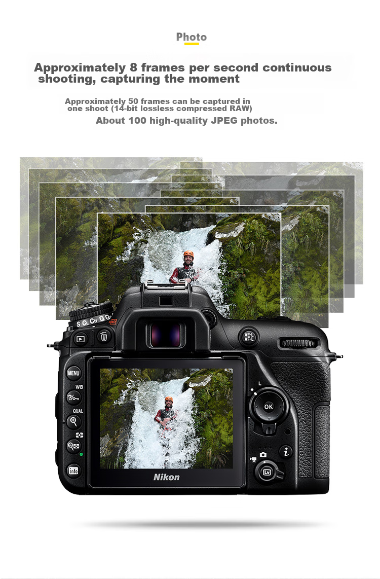 Nikon D7500, 18-140mm F/3.5-5.6G ED VR [Subsidies], DSLR Kit, Entry-Level DSLR 9