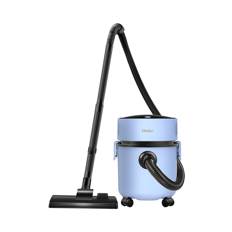 Haier Thickened Rust-Resistant Barrel Vacuum Cleaner for Home, Construction, Industrial Use, High Power, Strong Suction, Wet And Dry Dual-Use, Pet Hair Removal, Tile Grouting, Dust And Water Absorption Machine HZ-T8101P Masterpiece Gift