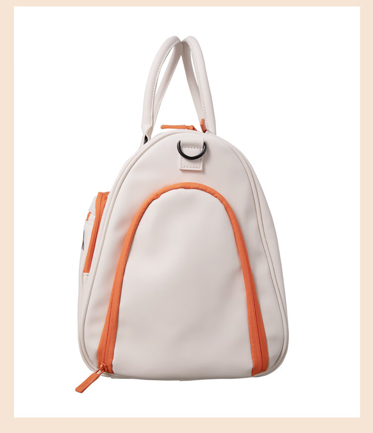 YONEX Badminton Bag Collaboration Edition, Sports Fashion Shoulder Boston Bag BA309CR, Off-White 13