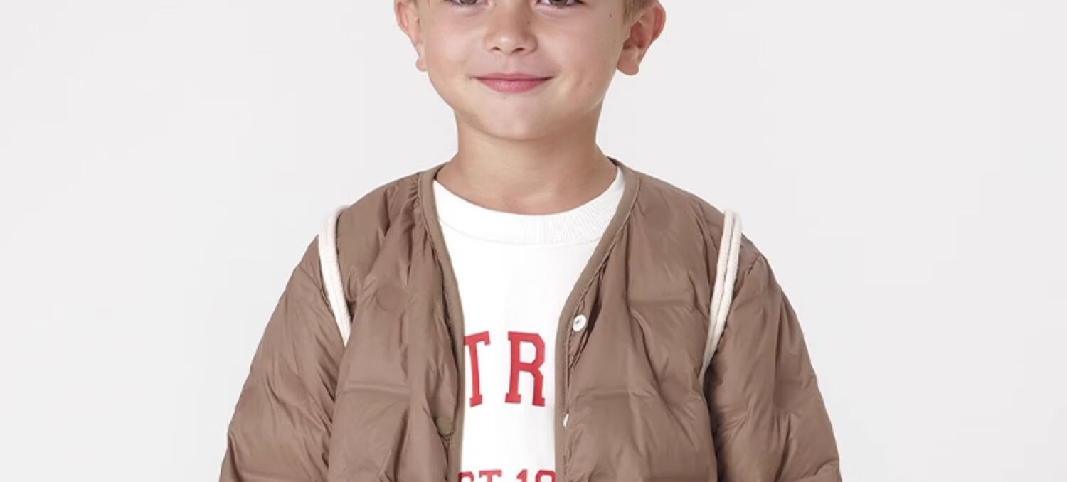 MARC&JANIE Kids Ultra-Light Warm Down Jacket Autumn Winter School Uniform 551012 15