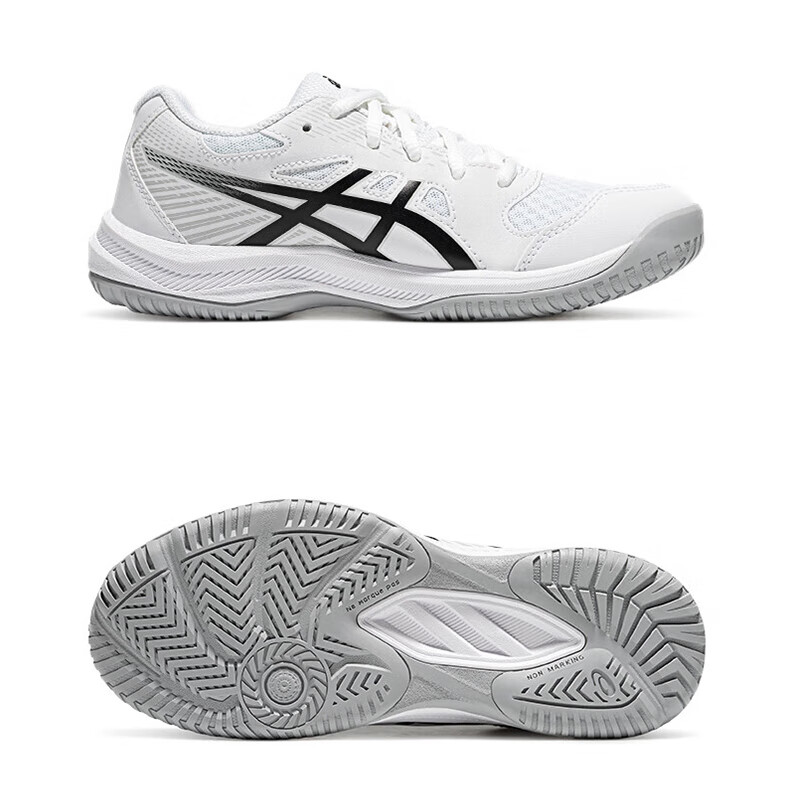Asics Comfortable Breathable Children's Badminton Shoes Indoor Sports Shoes 1074A045-101 Size 35 3