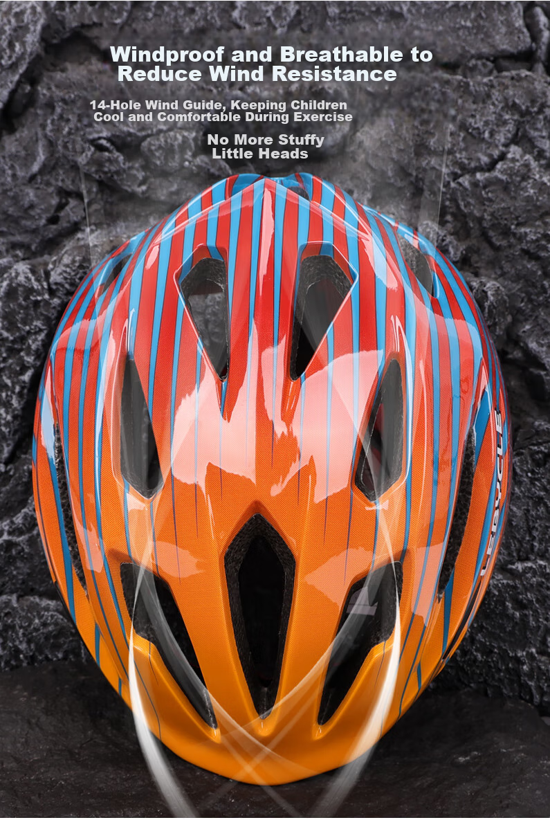 LEBYCLE Children's Helmet, Cycling Safety Helmet, Specialized for Cycling, Bicycle Riding Cap, SPSC Safety Certified, Universal for Roller Skating 7