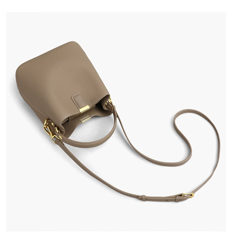 Viney Women's Handbag, Cowhide Bucket Bag, Luxury Crossbody Shoulder Tote Bag, Practical Birthday And Mother's Day Gift for Mom 13