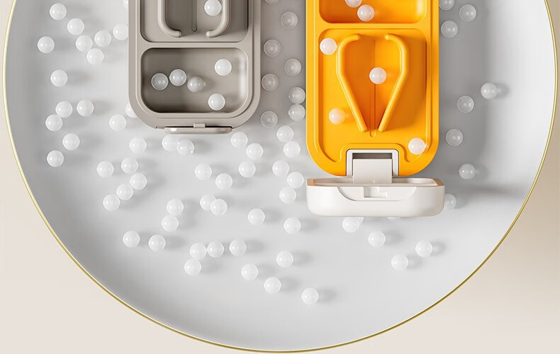Lehuolvxing Pill Cutter, Tablet Splitter, Medicine Dispenser, Portable Pill Box Divider, One-To And Two-To Pill Splitter 17