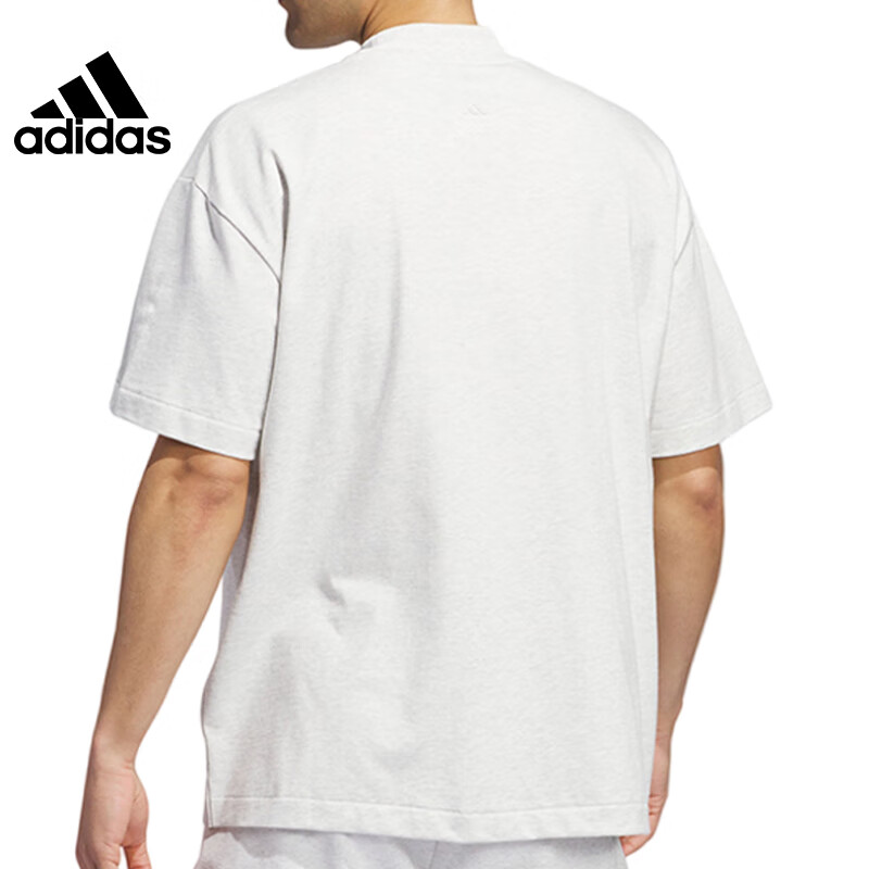 Adidas Unisex Couple Style Fashionable Chapter Comfortable Sports Casual Short-Sleeve T-Shirt XL 8