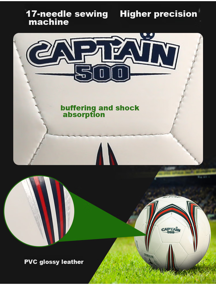 Star Star Soccer Ball Size 4 Standard Adult Student Children Competition Ball PVC Machine-Stitched SB8754C-04 5