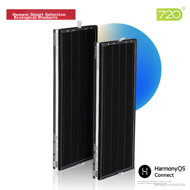 Hongmengzhixuan 720 Smart Air Purifier 3Pro Filter Cartridge, Platinum Formaldehyde Removal for Large Spaces And Odor Elimination, Compatible with Purifier 3Pro/3Pro Enhanced Versio
