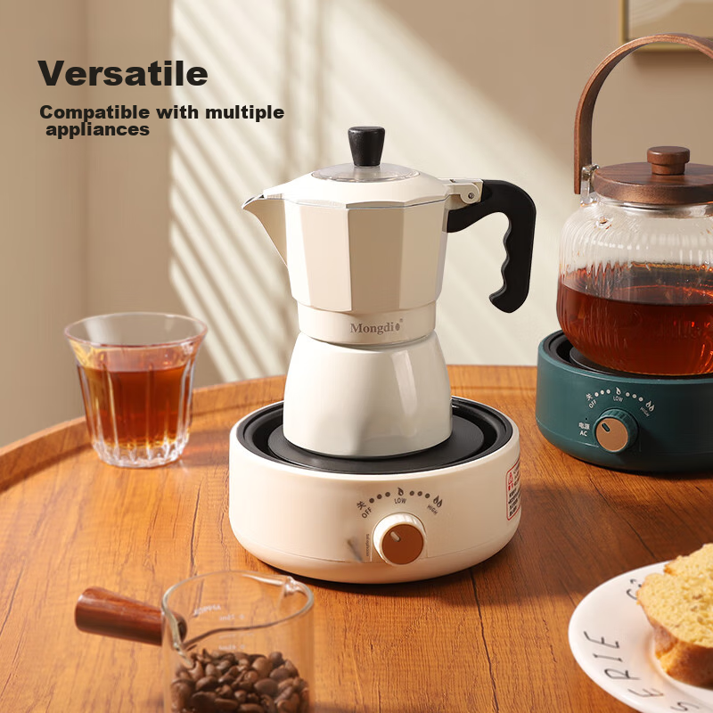 Mongdio Mini Electric Hot Plate Ceramic Stove for Brewing Coffee, Tea Maker, Tea Stove, Teapot, Health-Preserving Tea Brewing Stove