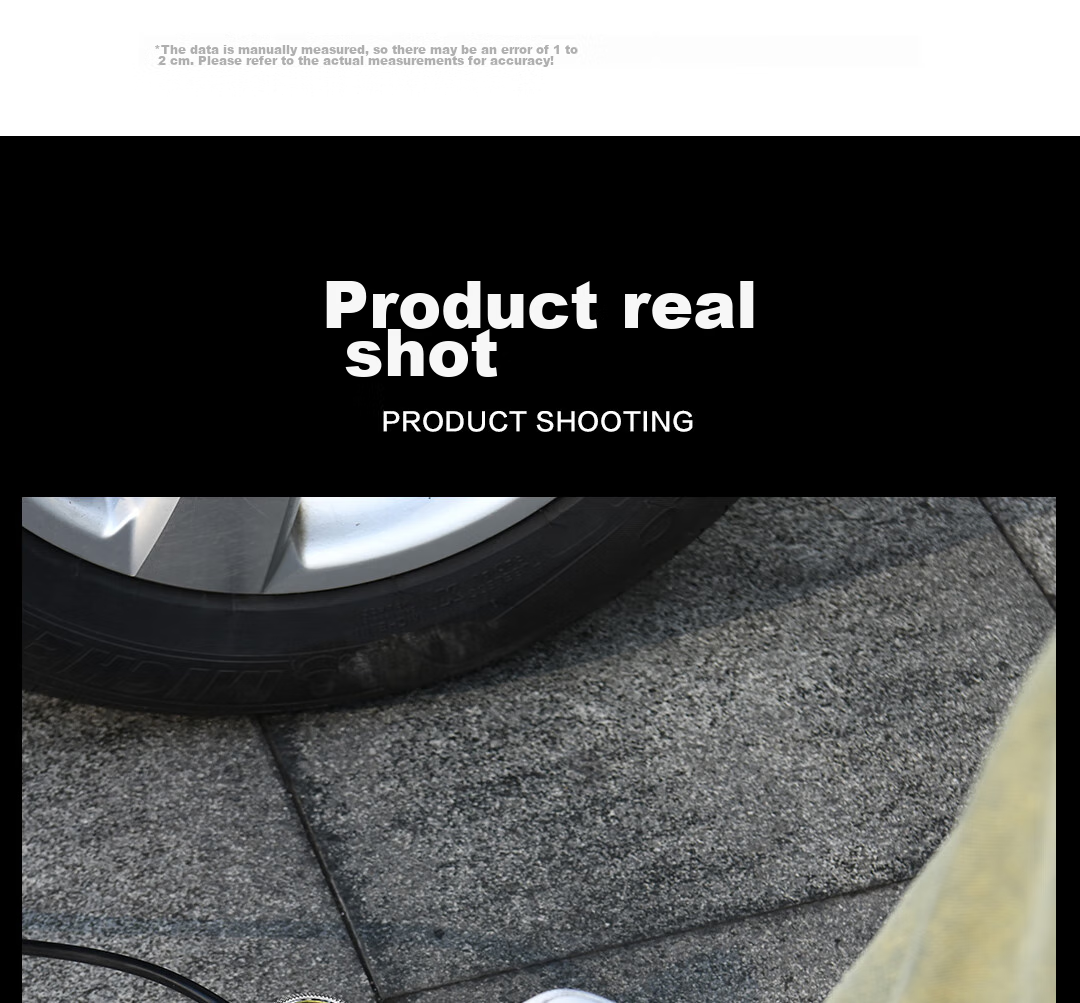 Deli Dual-Cylinder Foot Pump, Car Bicycle Basketball Bike Inflator, Road Bike Pump with Gauge 25