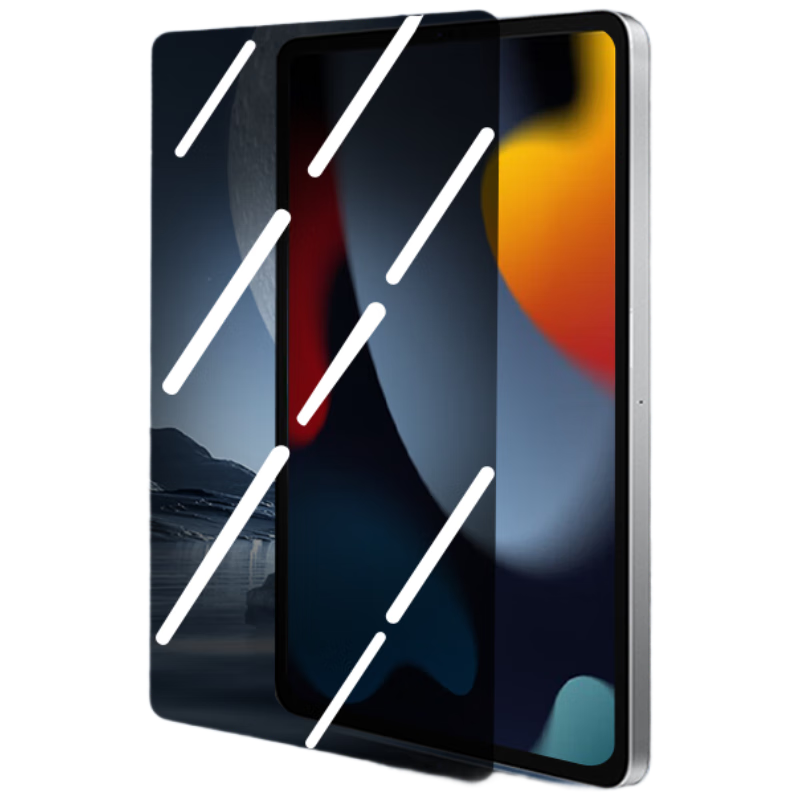 JPLAYER Privacy Screen Protector for Apple IPad 9/8/7, Compatible with 21/20/19 Models, 10.2-Inch Protective Film, Tablet Anti-Peeping Screen, Full-Screen HD Film, Anti-Fingerprint
