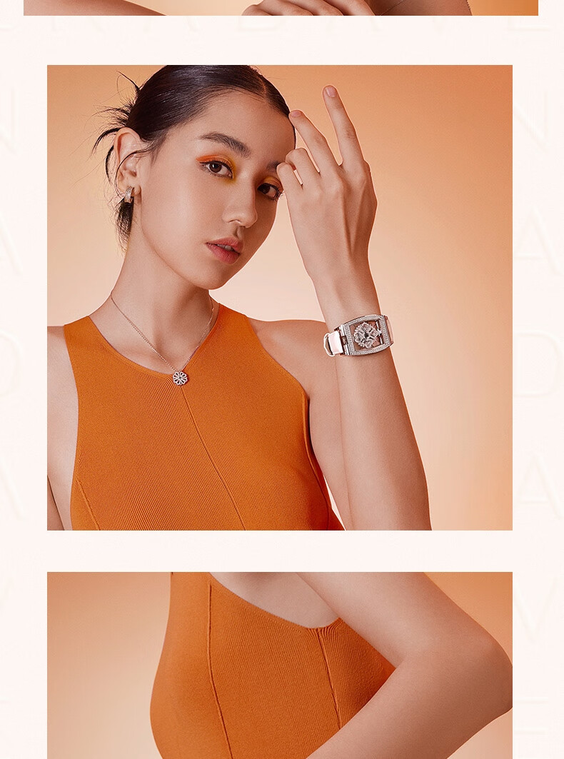 Davena Tiweina Poker Goddess Watch, Ladies Starry Sky Light Luxury Wristwatch, Birthday Gift for Girlfriend, Christmas Present 4