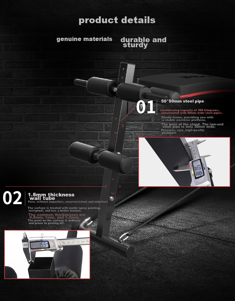 RIDO Sit-Up Assist Device, Home Fitness Equipment, Foldable Sit-Up Board, Abdominal Muscle Exercise Machine TD20 17