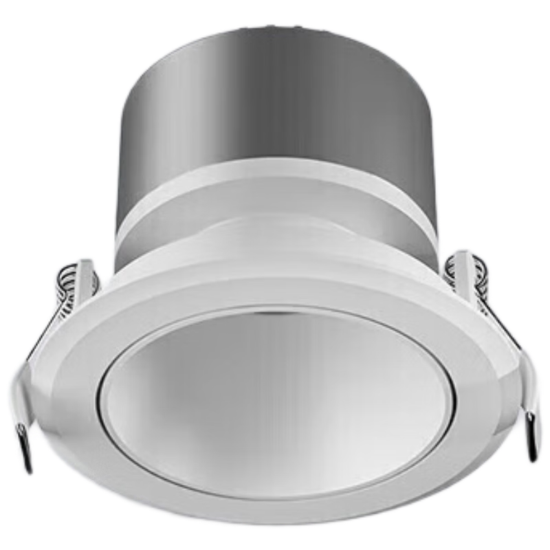 CDN COB Recessed Ceiling Spotlight Edge Ceiling Embedded Anti-Glare Corridor Light No Main Light 7W 3500K 36° White Cover