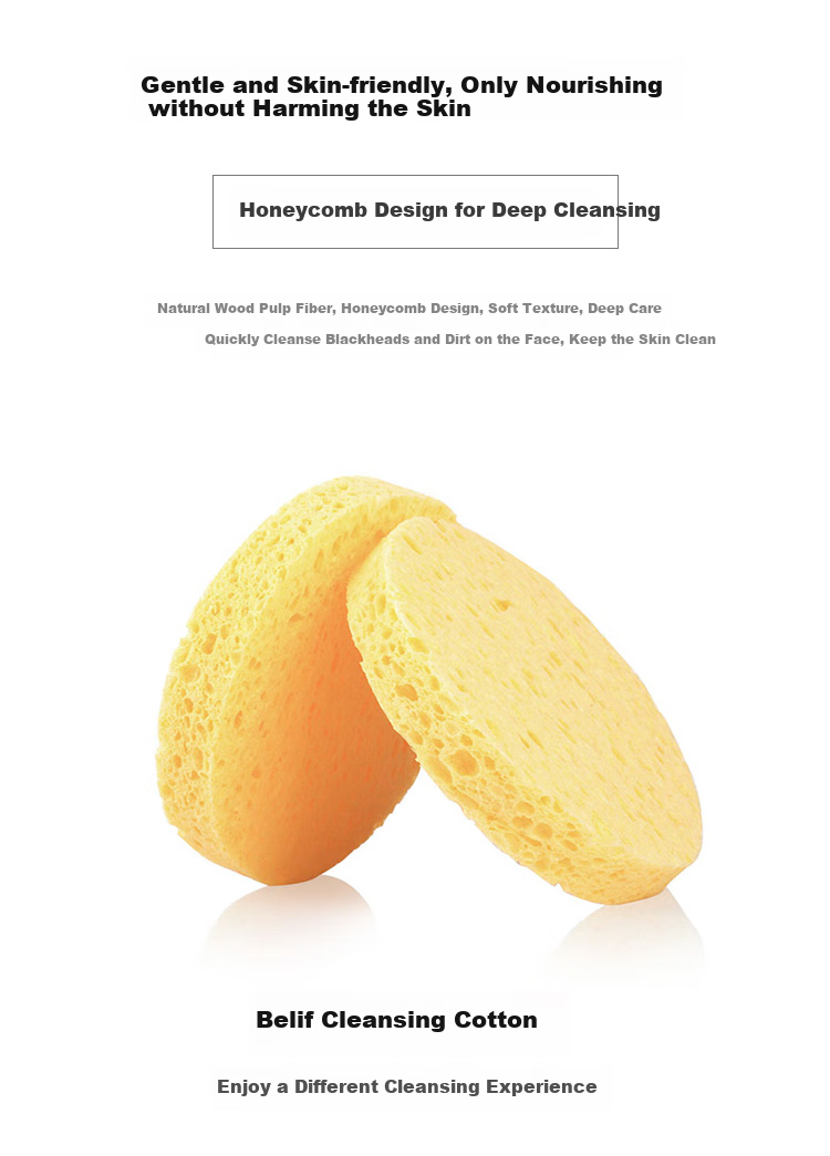 Beautyblend Facial Cleansing Puff, Gentle And Soft on Skin, Lathers Well, Deep Cleansing Sponge Puff, Made of Konjac Fiber 3
