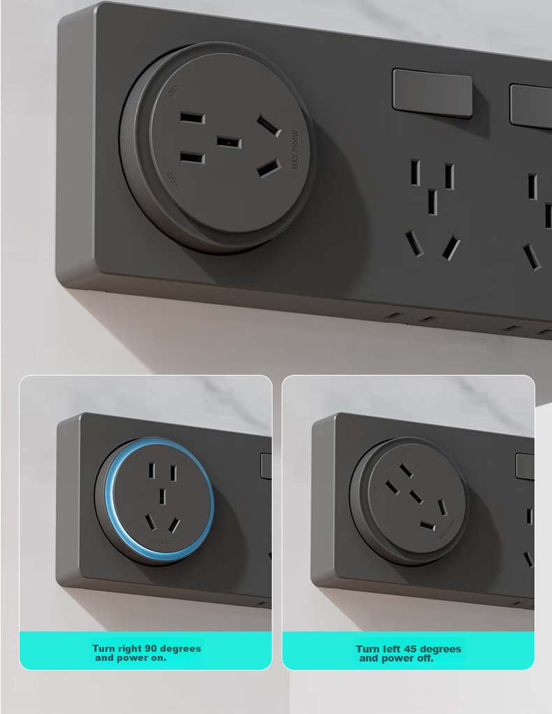 Xiya 86-Type Expandable Socket, 21-Hole Kitchen Extension Multi-Outlet Converter, Track Socket, Wireless Power Strip 8