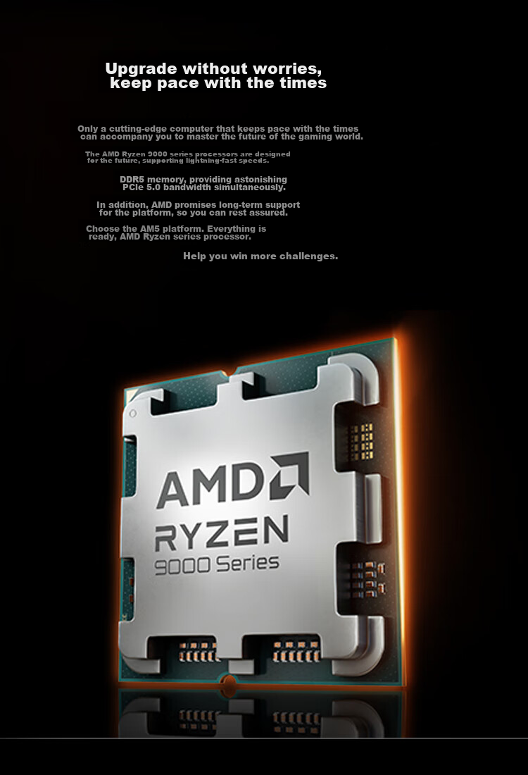 AMD Ryzen 9 9950X Processor (R9) 4nm 16-Core 32-Thread Max Boost Clock up to 5.7GHz Boxed CPU for Smooth Gaming/Valve/CSGO 7