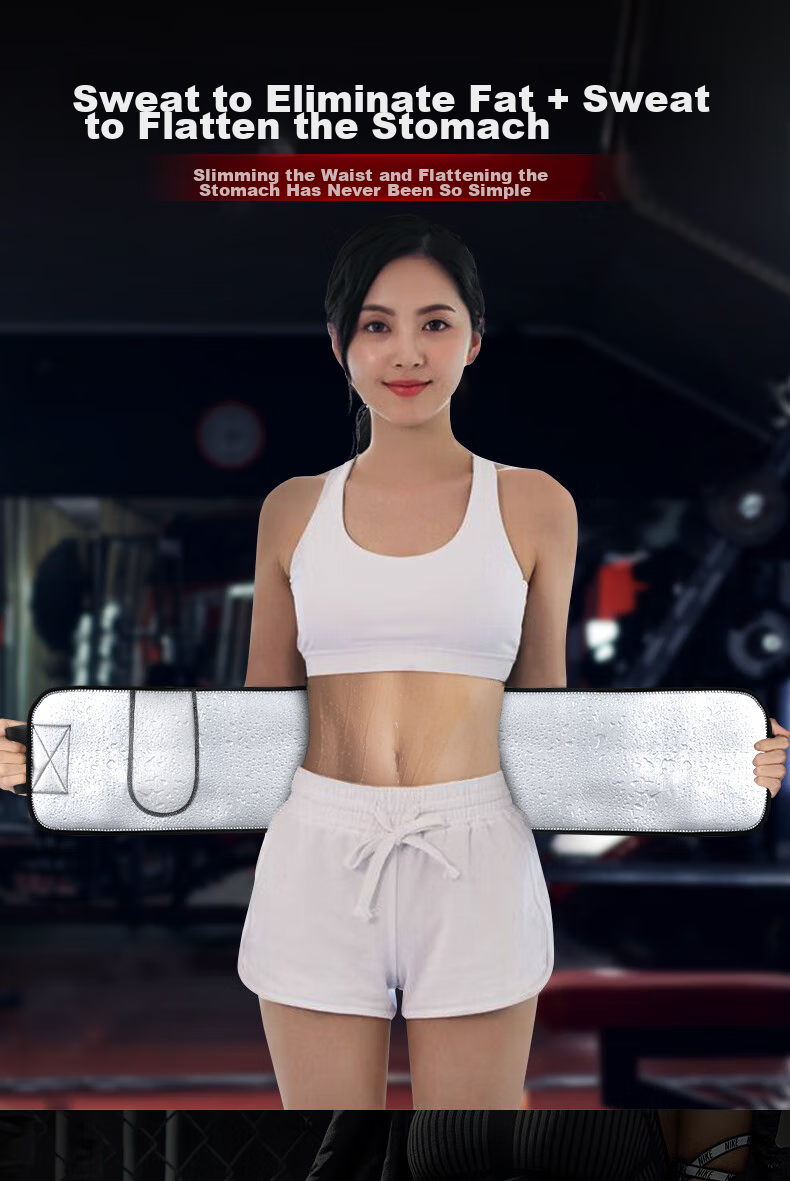 Bestray Sweat-Inducing Fitness Waist Trainer for Weight Loss, Exercise, Back Support, Abdominal Shaping And Body Slimming 1