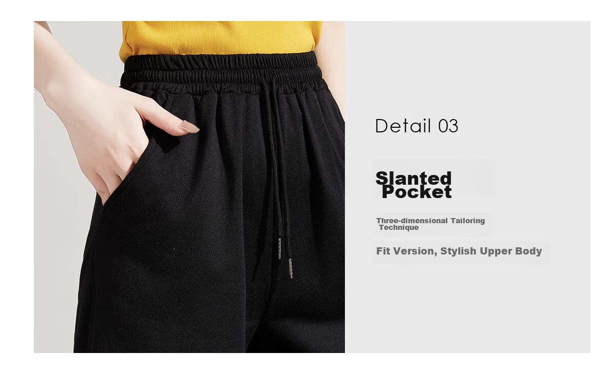 Halo Queen Women's Sports Shorts for Travel, Spring And Summer Casual Student High-Waist Mid-Length Pants, Loose-Fitting Running Shorts HW1KX61 10