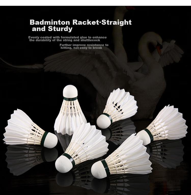 YONEX AS03 Badminton Shuttlecocks, Stable And Durable Duck Feather Shuttles, Speed 2, Pack of 12 14