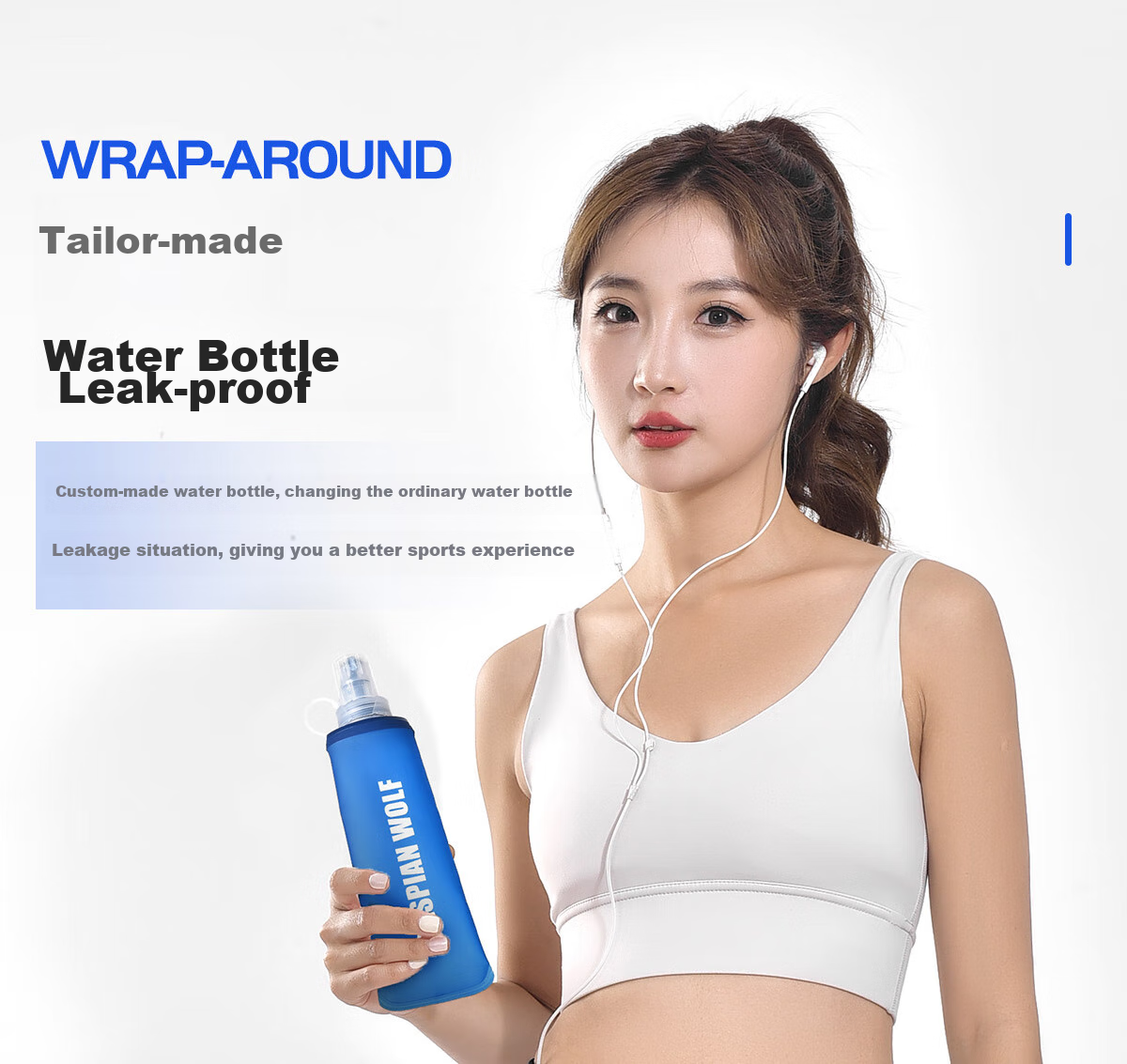 CASPIAN WOLF Running Phone Waist Pack for Men And Women with Water Bottle Holder, Multifunctional Large Capacity Storage Bag, Waterproof Adjustable Belt Equipment 13