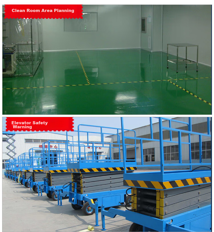 Zhunhang Reflective Stickers, Warning Tape, Caution Line, Floor Stickers, Fire Safety Isolation Tape, Reflective Film, Red And White Diagonal Patter 11
