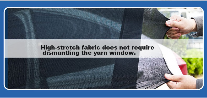 KOOLIFE Car Sunshade, Window Sunshade, Anti-UV Cover, Side Window Sunshade, Mosquito Net, Screen Window, Heat Insulation, Anti-Willow Polle 12